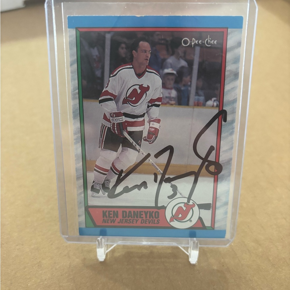 Autographed NHL NJ Devils HOF‎ Ken Daneyko #3